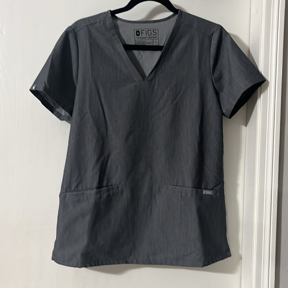 Figs Casma Three-Pocket Scrub Top - Picture 4 of 8